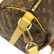 Authentic LOUIS VUITTON Monogram Canvas, Leather Travel - 9