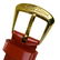 Authentic LOUIS VUITTON Monogram Vernis Leather Belt - 9