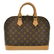 Authentic LOUIS VUITTON ALMA Monogram Canvas Hand Bag - 3
