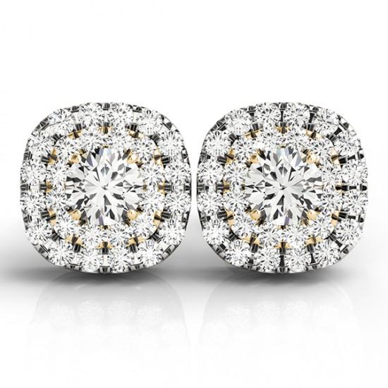 1 ctw Diamond Solitaire VS/SI Certified Halo 14k White: 1 ctw Diamond Solitaire VS/SI Certified Halo 14k White & Yellow Gold Designer Brand Luxury Jewelry, made in the USA Suggested Retail Price: $5,050 Factory offers perfect factory sizing, for all rings 