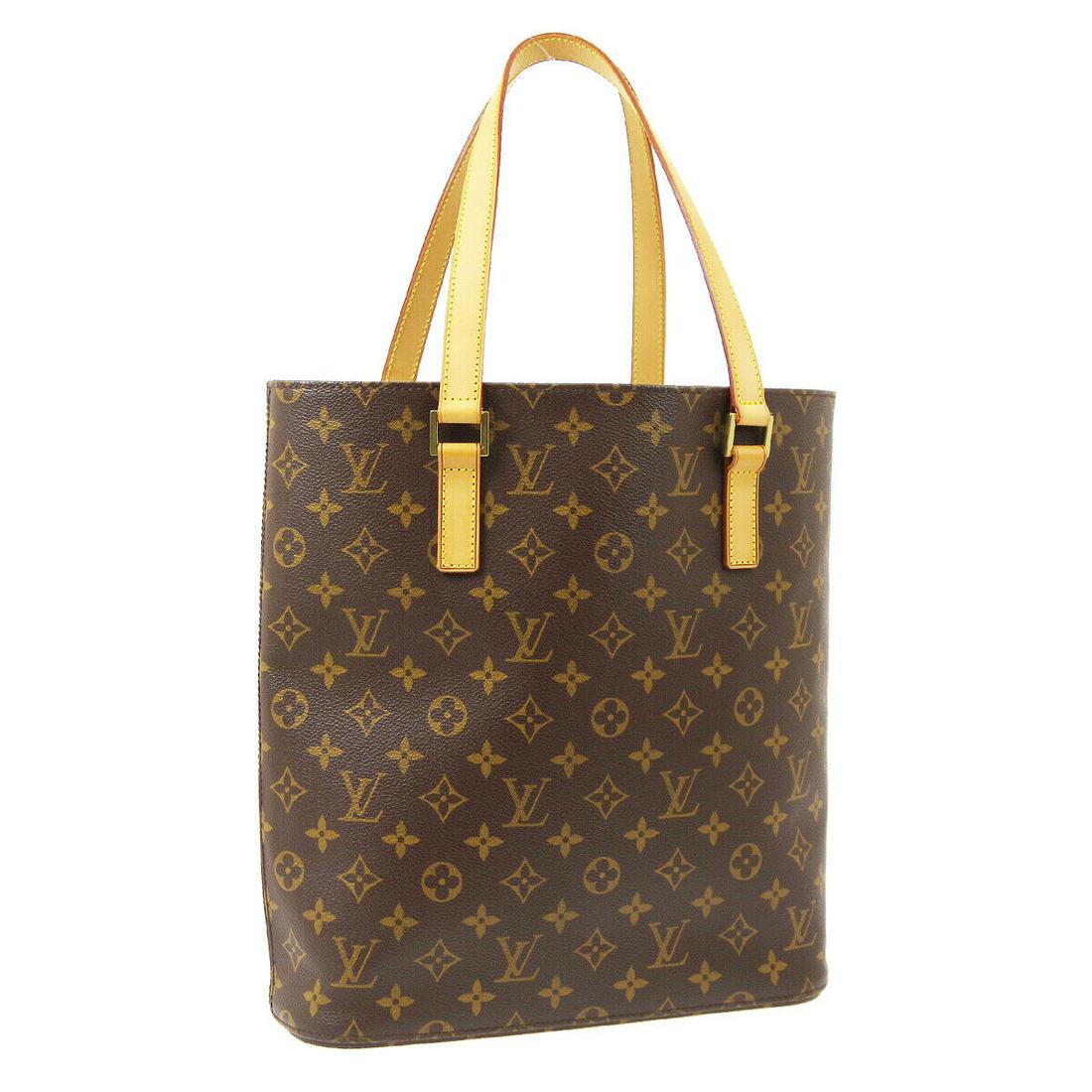 Authentic LOUIS VUITTON VAVIN GM Monogram Canvas,: Brand: LOUIS VUITTON Material: Monogram Canvas, Leather Style: Tote Color: Brown Size(inch): W11.8 x H12.6 x D4.3 " / Strap Drop: 7.9 Size(inch): W 11.8 x H 12.6 x D 4.3 "Strap Drop. 7.9 " Country of 