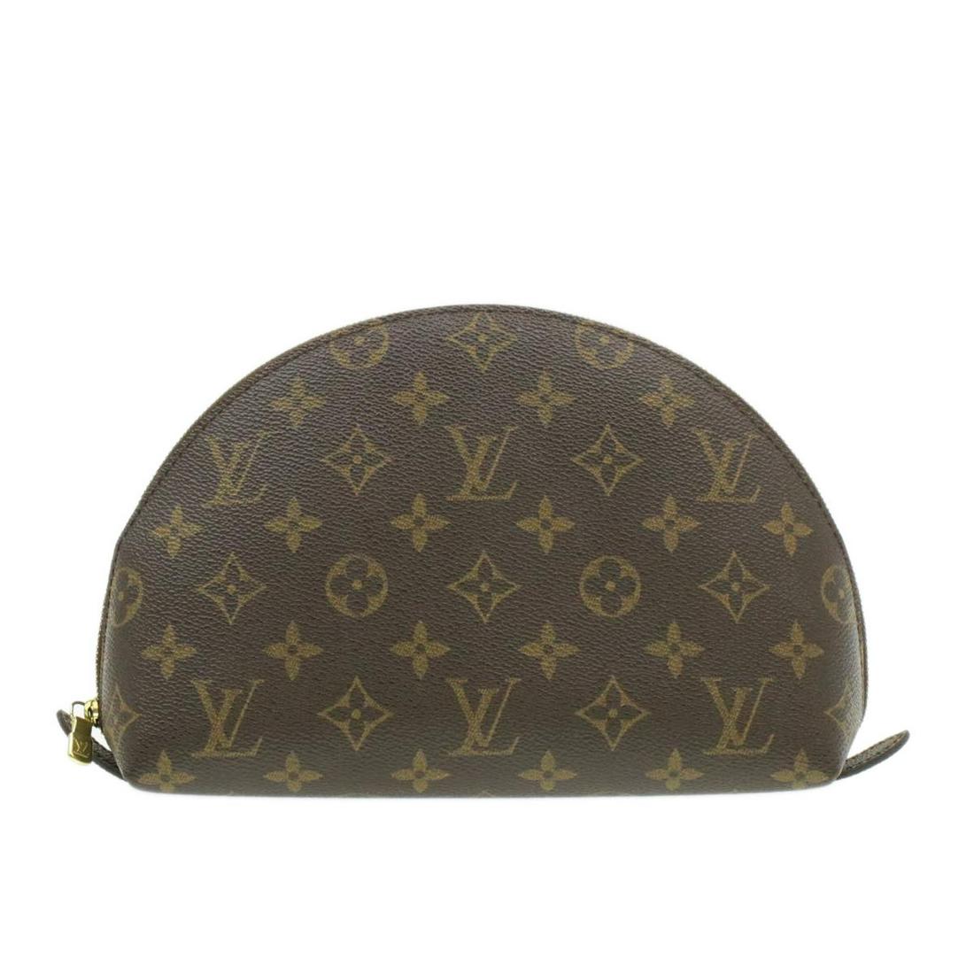 Authentic LOUIS VUITTON TROUSSE Monogram Canvas Pouch: Brand: LOUIS VUITTON Material: Monogram Canvas Style: Pouch Color: Monogram Size(inch): W8.6 x H5.9 x D2.3"(Approx) Country of Origin: France Accessory: There is no item box and dust bag. We will send