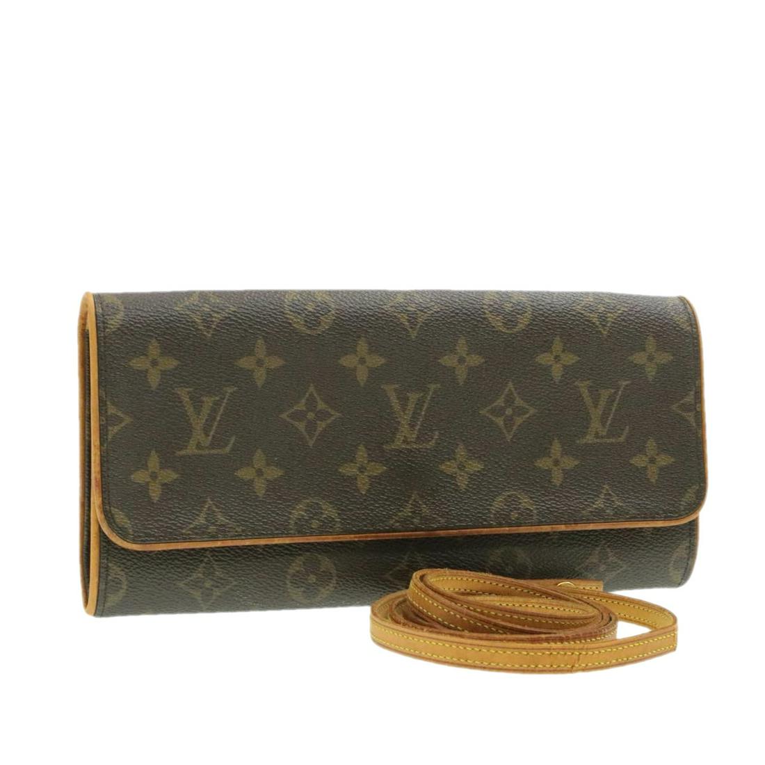 Authentic LOUIS VUITTON Monogram Canvas Shoulder Bag: Brand: LOUIS VUITTON Material: Monogram Canvas Style: Shoulder Bag Color: Monogram Size(inch): W9.4 x H4.5 x D1" / Shoulder Strap Length 54.0"(Approx) Country of Origin: France Accessory: Shoulder Str