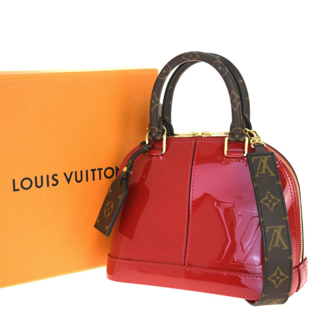 Authentic Louis Vuitton Alma Monogram Patent Leather Oct 07 Bidhaus In Ny Authentic Louis Vuitton Alma Monogram Patent Leather Oct 07 Bidhaus In Ny