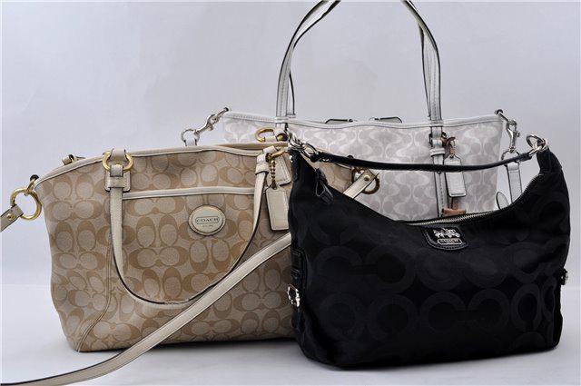 Authentic COACH - Shoulder Bag: Brand: COACH Material: - Style: Shoulder Bag Color: - Size(inch): - Country of Origin: China/Vietnam Accessory: ShoulderStrap All Bidhaus items come with a 100% money-back authenticity guarantee. ALL