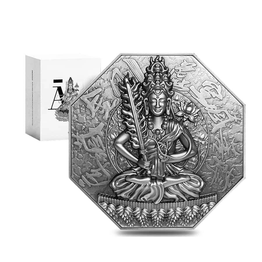 Chad 5 Oz Silver A Kaa Agarbha Eight Protectors Nov 07 Bidhaus In Ny
