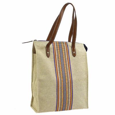 Authentic HERMES HERMES: Brand: HERMES Model: HERMES Country of Origin: France Material: Toile H Leather Color: Beige Brown Size (Inch): W 11.0 x H 14.6 x D 5.5 " Strap Drop. 8.7 " Size (CM): W 28.0 x H 37.0 x D 14.0 cm Strap