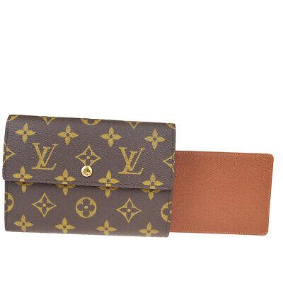Authentic LOUIS VUITTON Trifold: Brand: LOUIS VUITTON Model: Trifold Country of Origin: Material: Monogram Leather Color: Brown Size (Inch): W 6.3 X H 4.7 X D 0 " Size (CM): W 16 X H 12 X D 0 Cm All Bidhaus items come with a 100 % mo