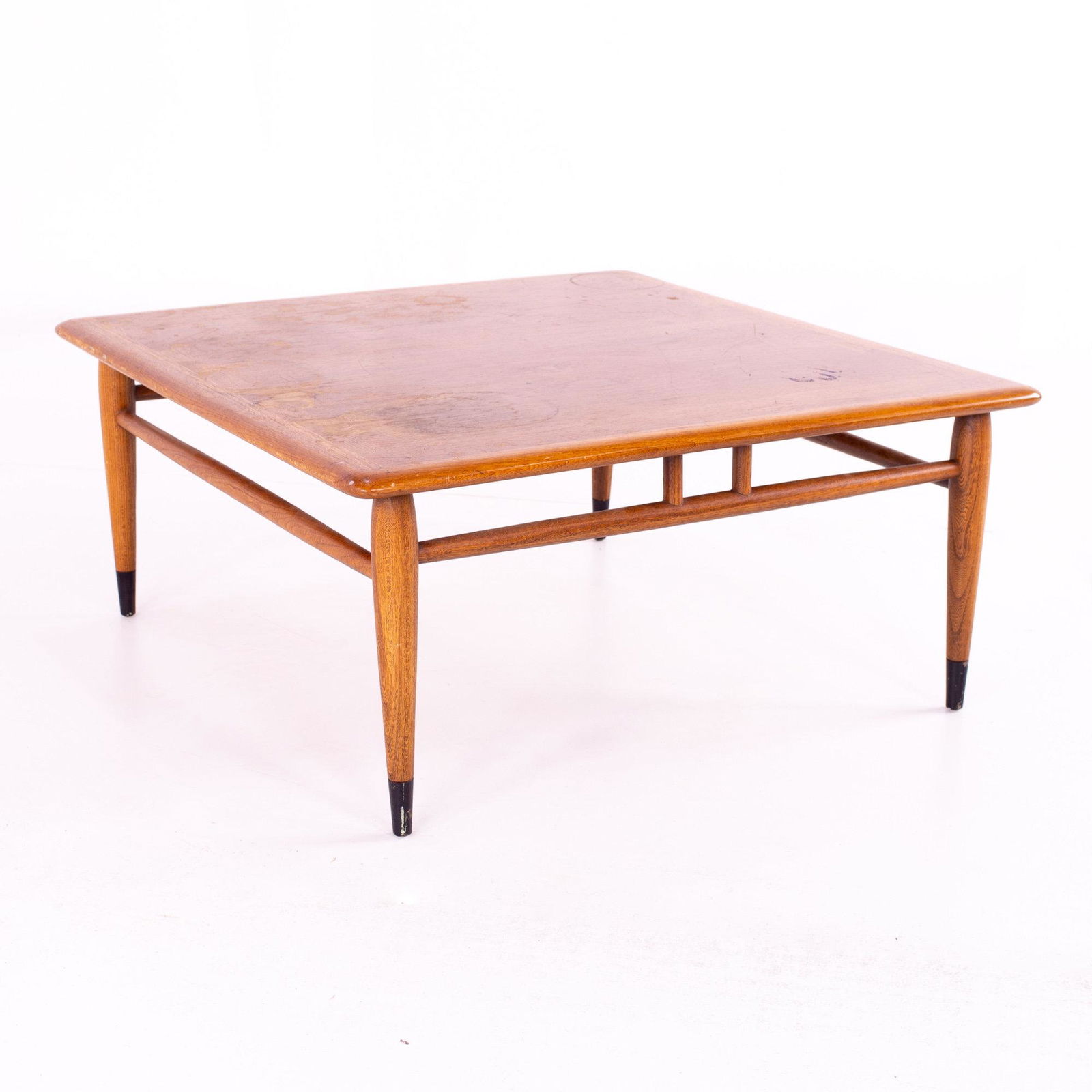 Andre Bus for Lane Acclaim Mid Century Square Walnut: Andre Bus for Lane Acclaim Mid Century Square Walnut and Oak Side End Coffee Table 32 wide x 32 deep x 14.5 high See Terms & Conditions or contact us for shipping rates. It is your responsibility to i
