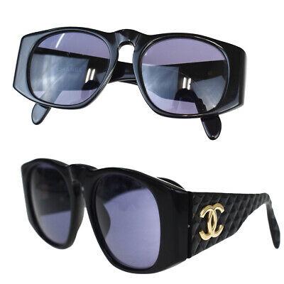 Authentic CHANEL Sunglasses: Brand: CHANEL Model: Sunglasses Country of Origin: Italy Material: Plastic Color: Black Size (Inch): W1.8X H2X D0" Size (CM): W4.5X H5X D0Cm All Bidhaus items come with a 100 % money-back authenticity