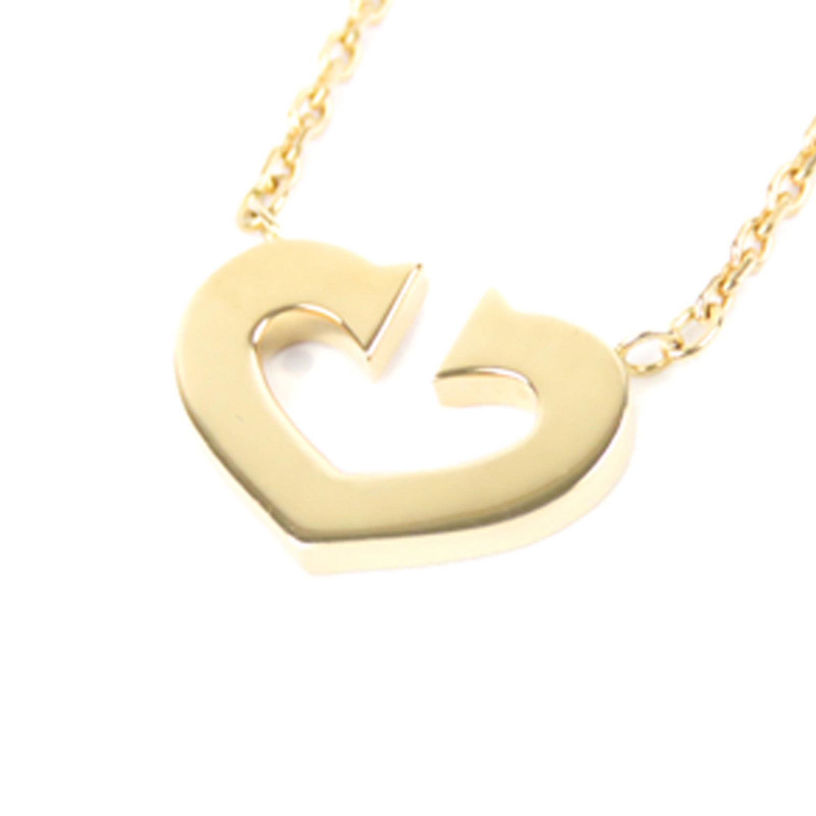 Authentic Cartier Heart Of Cartier Pendant Necklace: This necklace features a yellow gold Heart of Cartier pendant, a yellow gold neck chain, and a lobster claw closure. Brand: Cartier Model: Heart of Cartier Pendant Necklace Origin: FRANCE Category: Ne