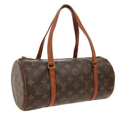 Authentic LOUIS VUITTON Handbag: Brand: LOUIS VUITTON Model: Handbag Country of Origin: France Material: Monogram Canvas Leather Color: Brown Size (Inch): W 12.0 x H 5.9 x D 5.9 " Handle Drop. 7.1 " Size (CM): W 30.5 x H 15.0 x D 15.