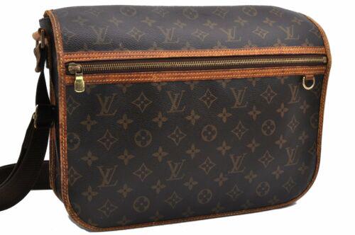 Authentic LOUIS VUITTON Shoulder Bag: Brand: LOUIS VUITTON Model: Shoulder Bag Country of Origin: France Material: Monogram Canvas Color: Brown Bag Length: 13inches (33cm) Bag Height: 9.8inches (25cm) Bag Depth: 3.1inches (8cm) All Bidhau