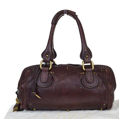 Authentic CHLOE Shoulder Bag: Brand: CHLOE Model: Shoulder Bag Country of Origin: Italy Material: Leather Color: Brown Size: 20Cm X 34Cm X 12Cm / 7.87 X 13.38 X 4.72 Strap Drop 18Cm / 7.08 All Bidhaus items come with a 100 % money