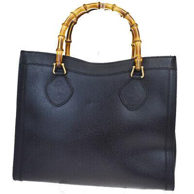 Authentic GUCCI Handbag: Brand: GUCCI Model: Handbag Country of Origin: Italy Material: Leather Color: Black Size: 29Cm X 35Cm X 14Cm / 11.41 X 13.77 X 5.51 Handle Drop 13Cm / 5.11 All Bidhaus items come with a 100 % money-ba