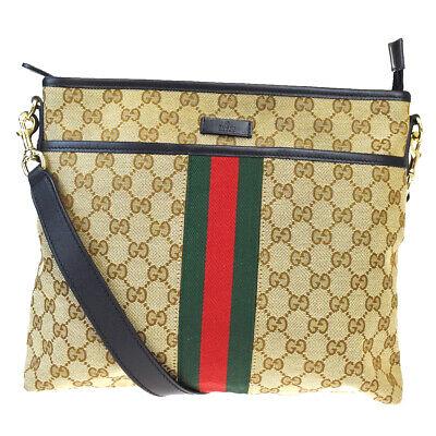 Authentic GUCCI Shoulder Bag: Brand: GUCCI Model: Shoulder Bag Country of Origin: Italy Material: Leather Color: Brown Size (Inch): W11.4X H10.2X D1.2"Size (CM): W29X H26X D3Cm All Bidhaus items come with a 100 % money-back authen