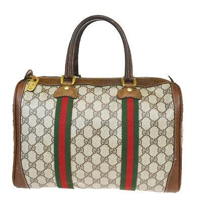Authentic GUCCI Hand Bag: Brand: GUCCI Model: Hand Bag Country of Origin: Material: Leather Color: Brown Size (Inch): W12.6X H8.3X D5.5"Size (CM): W32X H21X D14Cm All Bidhaus items come with a 100 % money-back authenticity gua