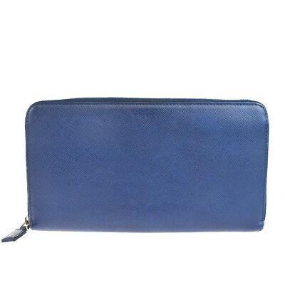 Authentic PRADA Bifold: Brand: PRADA Model: Bifold Country of Origin: Italy Material: Leather Color: Blue Size (Inch): W8.3 X H4.7 X D0"Size (CM): W21 X H 12 X D0Cm All Bidhaus items come with a 100 % money-back authenticity