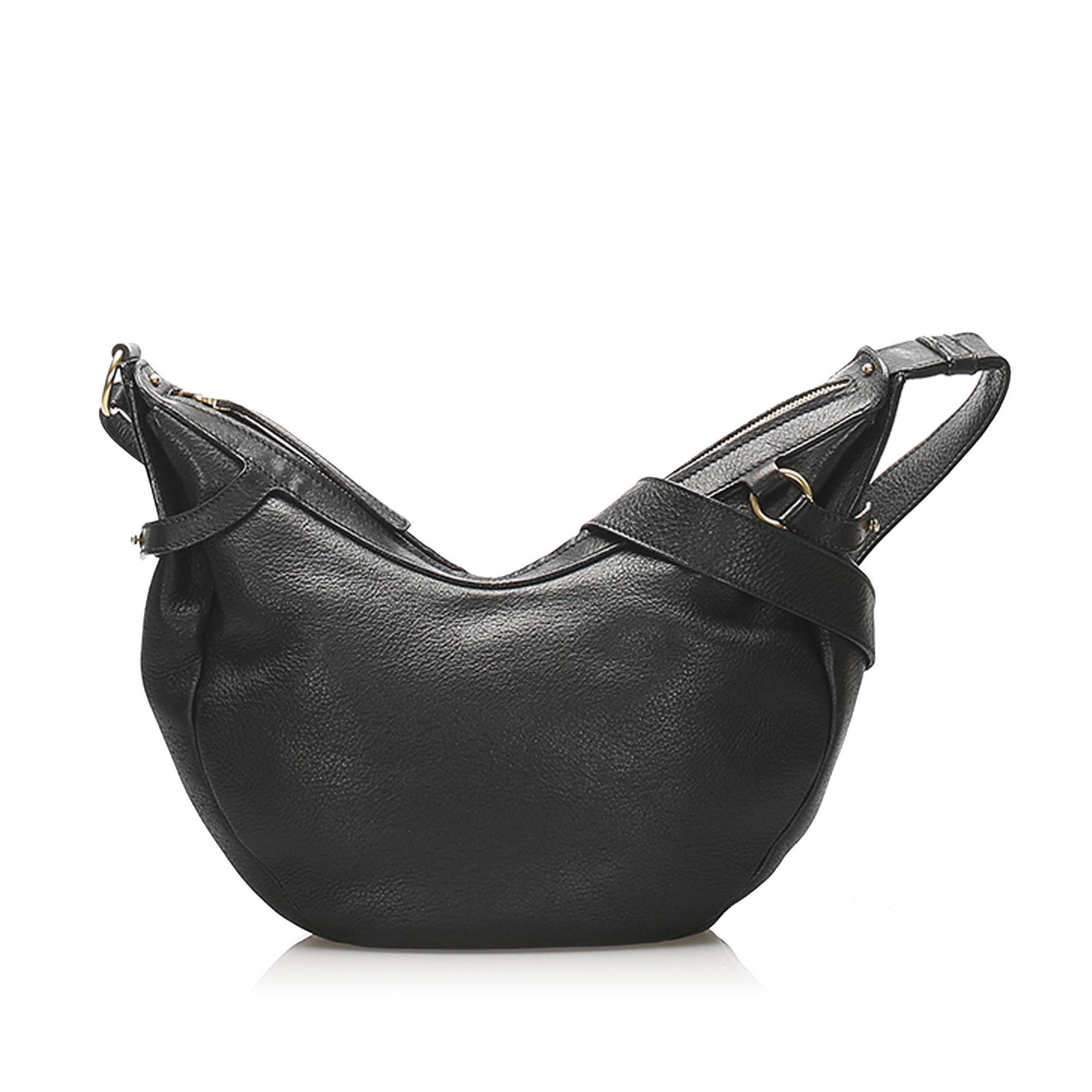 Authentic Ferragamo Leather Crossbody Bag: This crossbody bag features a leather body a flat leather strap and a top zip closure. Brand: Ferragamo Model: Leather Crossbody Bag Origin: Italy Category: Crossbody Bag Color: Black Style: Others Ma