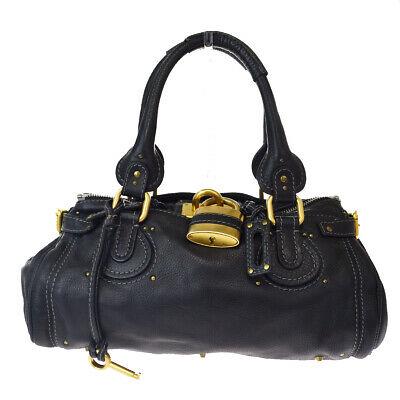 Authentic CHLOE Shoulder Bag: Brand: CHLOE Model: Shoulder Bag Country of Origin: Italy Material: Leather Color: Black Size (Inch): W13.8X H6.7X D7.1"Size (CM): W35X H17X D18Cm All Bidhaus items come with a 100 % money-back authen