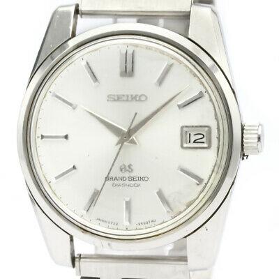 Authentic Seiko Grand Seiko Diamond Shock Cal.5722B: Seiko Grand Seiko Diamond Shock Cal.5722B Leather SS Manual Men's Watch Brand: name:: Seiko Line name:: Grand Seiko Model:: 5722-9991 Product Number (MPN):: 5722-9991 design Style:: Dress watch Gender