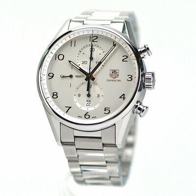 Authentic TAG Heuer CAR2012.BA0799 Carrera Chronograph: Product name TAG Heuer Carrera Chronograph Caliber 1887 Model: CAR2012.BA0799 Material Stainless steel / sapphire glass Movement Automatic winding frequency 28800 vibrations single swing 0.3ms average
