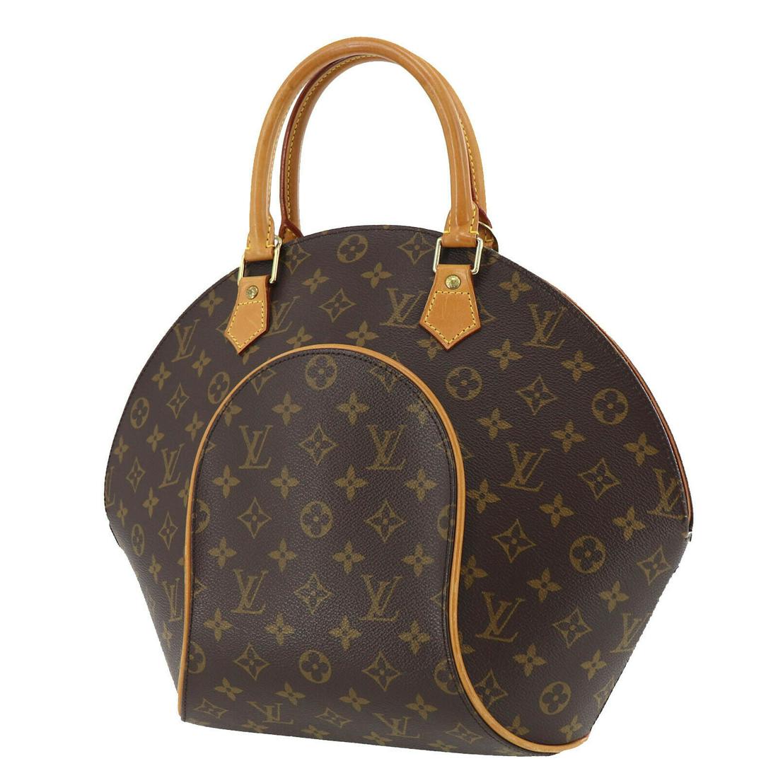 Authentic LOUIS VUITTON Hand Bag: Brand: LOUIS VUITTON Model: Hand Bag Country of Origin: France Material: Canvas Color: Gold Size (inch): mm All Bidhaus items come with a 100 % money-back authenticity guarantee. ALL SALES ARE FINAL.