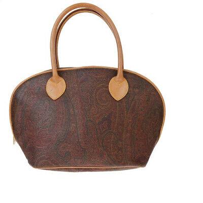 Authentic ETRO Handbag: Brand: ETRO Model: Handbag Country of Origin: Italy Material: PVC Color: Bordeaux Size: 20Cm X 24.5Cm X 10Cm / 7.87 X 9.64 X 3.93 Handle Drop 12Cm / 4.72 All Bidhaus items come with a 100 % money-back