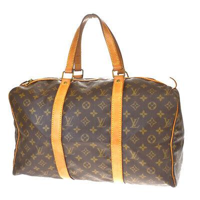 Authentic LOUIS VUITTON Hand Bag: Brand: LOUIS VUITTON Model: Hand Bag Country of Origin: Material: Monogram leather Color: Brown Size (Inch): W 17.7 X H 10.6 X D 8.7 "Size (CM): W 45 X H 27 X D 22 Cm All Bidhaus items come with a 100