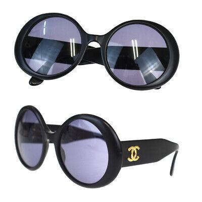Authentic CHANEL Sunglasses: Brand: CHANEL Model: Sunglasses Country of Origin: Italy Material: Plastic Metal Color: Silver Size (Inch): W2X H2.2X D0"Size (CM): W5X H5.5X D0Cm All Bidhaus items come with a 100 % money-back authen
