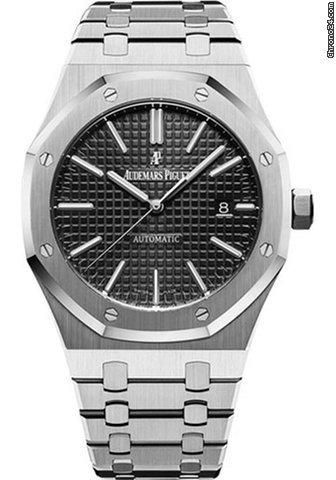 Authentic Audemars Piguet Royal Oak Selfwinding: Basic Info Listing number: 58U990 Brand: Audemars Piguet Model: Royal Oak Selfwinding Reference number: 15400st.oo.1220st.01 Movement: Automatic Case material: Steel Bracelet material: Steel Year of p