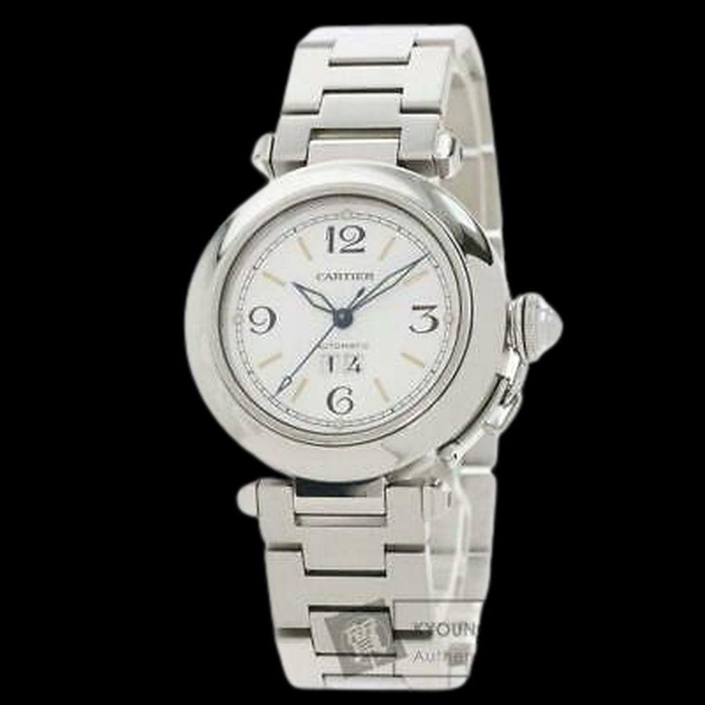 Authentic CARTIER Pasha C Big Date Watch Stainless: Product information Product number: 20414006 (cacaaiag) Brand: CARTIER Item: Watch Type: Pasha C Big Date Material: Case) Stainless steel band) SS Size: Case approx. 35 mm x 41.7 mm Case thickness abo