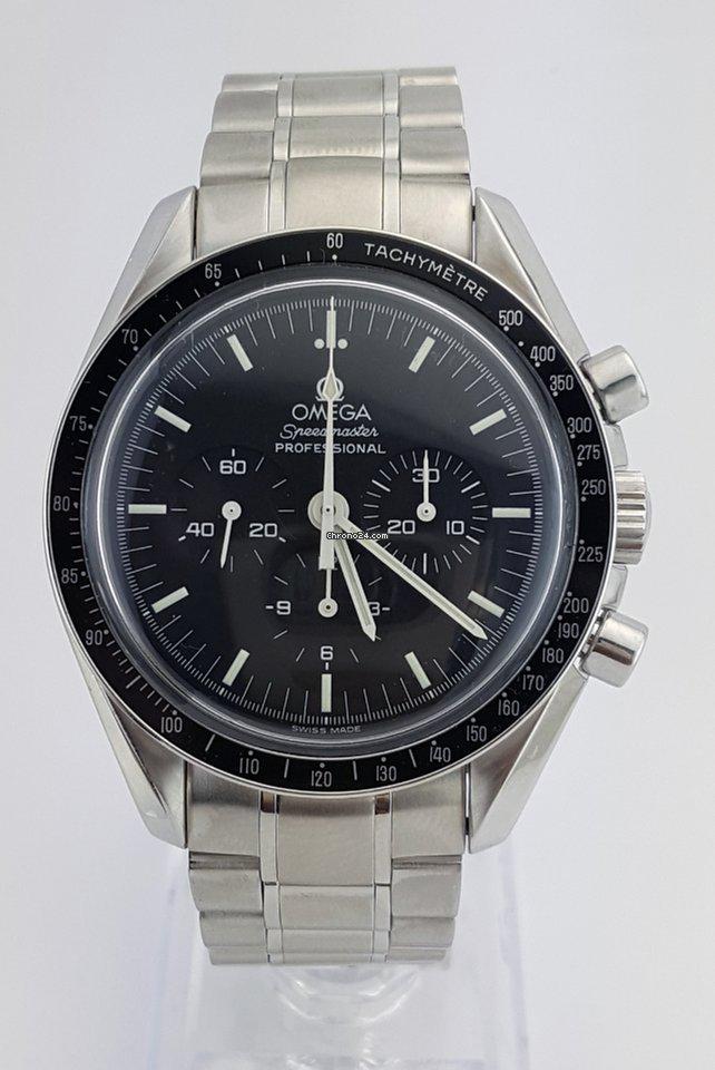 Authentic Omega Speedmaster Professional: Basic Info Listing number: 29VZJ1 Brand: Omega Model: Speedmaster Professional Moonwatch Reference number: 311.30.42.30.01.005 Movement: Automatic Case material: Steel Bracelet material: Steel Year of