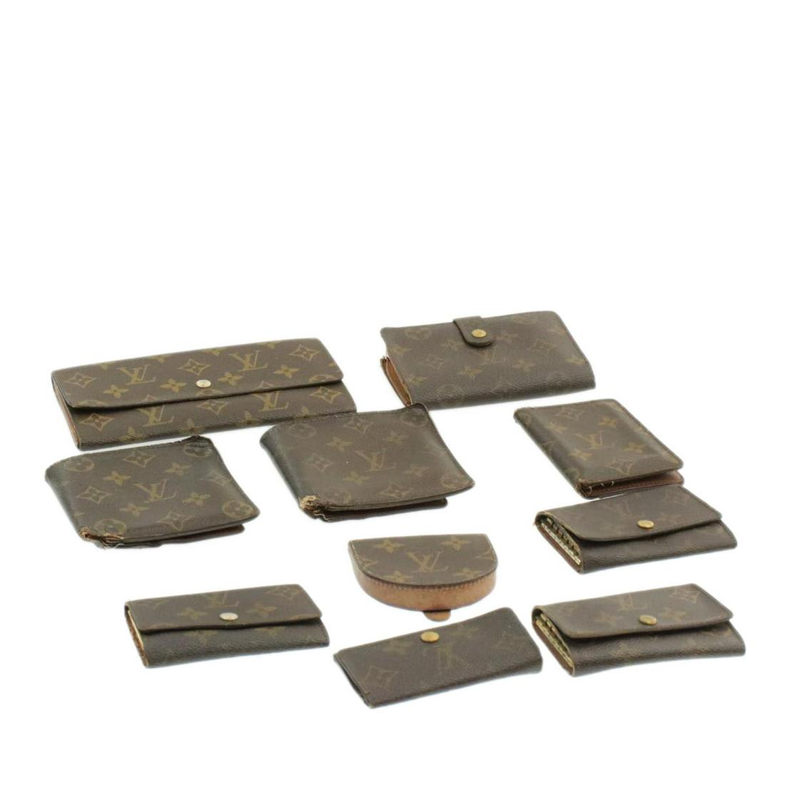Authentic LOUIS VUITTON Monogram Canvas Wallet / Key: Brand: LOUIS VUITTON Material: Monogram Canvas Style: Wallet / Key Case Color: Monogram Size(inch): - Country of Origin: - Accessory: There is no item box and dust bag. We will send only the item whic