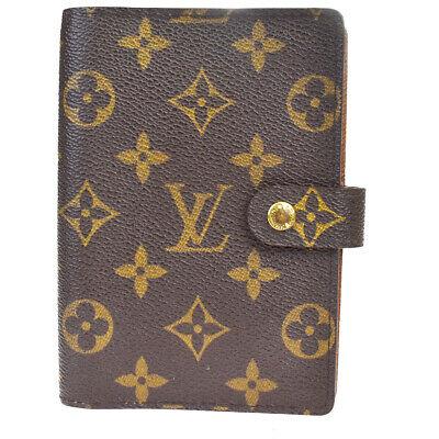 Authentic LOUIS VUITTON Agenda Pm: Brand: LOUIS VUITTON Model: Agenda Pm Country of Origin: Spain Material: Color: Brown Size: 14.5Cm X 10.5Cm X 1.5Cm / 5.7 X 4.13 X 0.59 All Bidhaus items come with a 100 % money-back authenticity guar