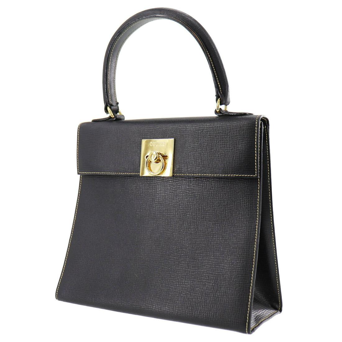 Authentic CELINE Hand Bag: Brand: CELINE Model: Hand Bag Country of Origin: Italy Material: Leather Color: Black Bag Length: 9.2 Bag Height: 7.8 Bag Depth: 3.9 All Bidhaus items come with a 100 % money-back authenticity guarant