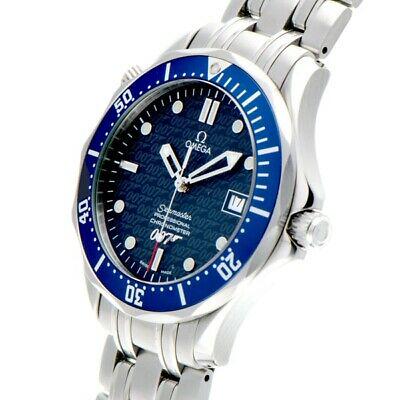 Authentic OMEGA Seamaster Professional 300 James Bond: Genre: Wristwatch / watch men Brand: OMEGA Product Name: Seamaster Professional 300 James Bond 40th Model:: 2537.80 Serial: 80/10007 Material: Stainless steel Dial: Blue Bezel: Aluminum/Blue Belt: Sta