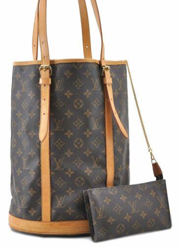 Authentic LOUIS VUITTON Shoulder Bag: Brand: LOUIS VUITTON Model: Shoulder Bag Country of Origin: France Material: Monogram Canvas Color: Brown Bag Length: 10.6inches(27cm) Bag Height: 13.4inches(34cm) Bag Depth: 7.8inches(20cm) All Bidha