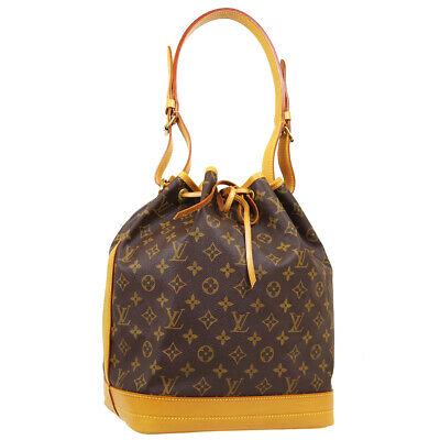 Authentic LOUIS VUITTON Monogram Shoulder Bag: Brand: LOUIS VUITTON Model: Monogram Shoulder Bag Country of Origin: France Material: Canvas Color: Brown Size (Inch): W 10.6 x H 14.2 x D 7.5 " Strap Drop. 11.0 - 14.2 " Size (CM): W 27.0 x H 36.0 x 