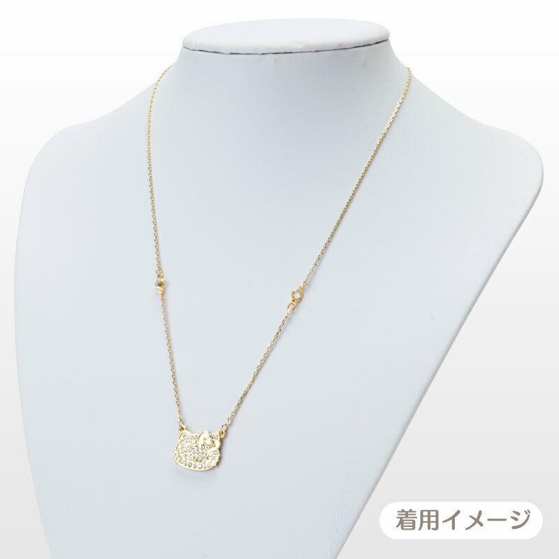 Authentic sanrio necklace HELLO KITTY PRECIOUS: Condition: New chain length is 51.5cm(adjuster 5cm) charm size is 1.70.21.4cm Materials : Swarovski crystal 10K plating What you see in the pictures is all you receive. Pictures have all the accessori