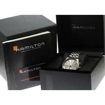 Authentic Hamilton Jazzmaster Date H32416981 Stainless: Hamilton Jazzmaster Date H32416981 Stainless Steel Automatic Men's Watch Product information Target: Men's Material: SS SS Dial color: Silver Movement: Automatic winding Ref.No: H32416981 (H324160) Fu