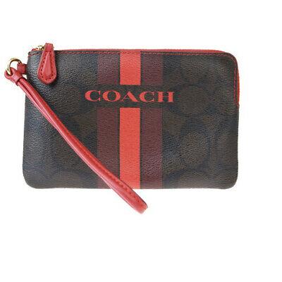Authentic COACH Pouch: Brand: COACH Model: Pouch Country of Origin: Vietnam Material: Leather Color: Brown Size: 10Cm X 16Cm X 2Cm / 3.93 X 6.29 X 0.78 Handle Drop 16Cm / 6.29 All Bidhaus items come with a 100 % money-back