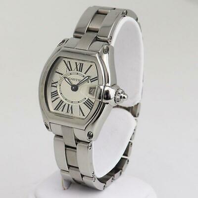 Authentic Cartier Roadster SM W62016V3 Ladies Date Qz: Brand: Cartier Model: W62016V3 Product name Roadster SM Material SS Target ladies Movement quartz Waterproof waterproof 100M Function date display Arm circumference about 17 cm Case about 32mm Accesso