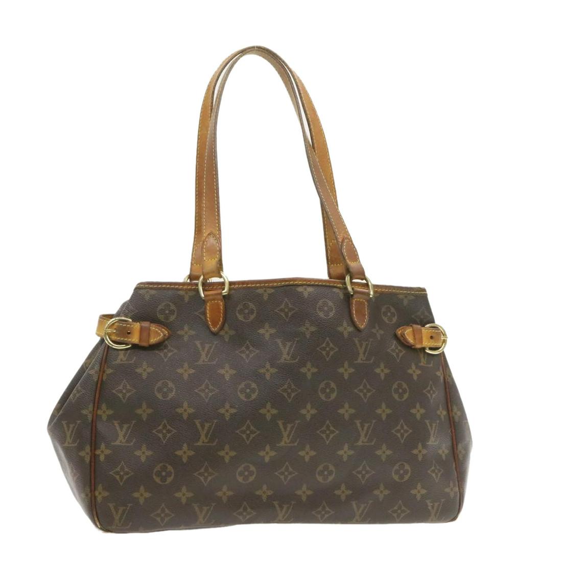 Authentic LOUIS VUITTON BATIGNOLLES Monogram Canvas: Brand: LOUIS VUITTON Material: Monogram Canvas Style: Tote Bag Color: Monogram Size(inch): W15.4 x H9.1 x D5.5" / Shoulder Drop 9.4"(Approx) Country of Origin: Spain Accessory: There is no item box an