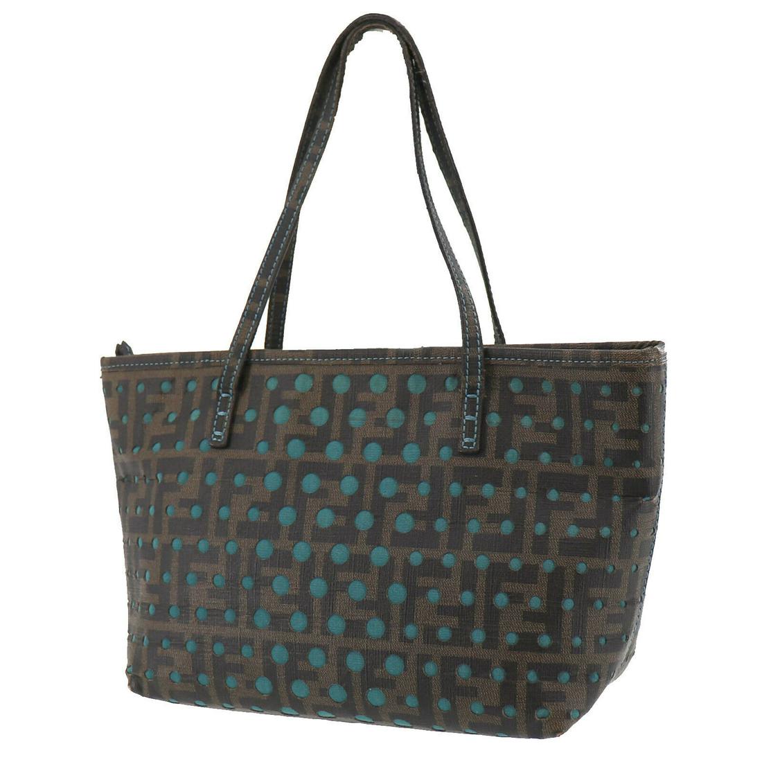 Authentic FENDI Shoulder Bag: Brand: FENDI Model: Shoulder Bag Country of Origin: Italy Material: Canvas Color: Gold Bag Length: 11.8 Bag Height: 7.0 Bag Depth: 3.9 All Bidhaus items come with a 100 % money-back authenticity guara