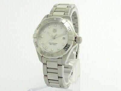 Authentic TAG Heuer Aqua Racer Dial Stainless Steel: Brand: Tag Heuer Product name Aqua racer Model: WAY1413 Size Case: Approx. W28mm excluding fuse section: arm circumference Maximum 15 (cm) Material / Function Case: SS / Silver color Dial: White shell