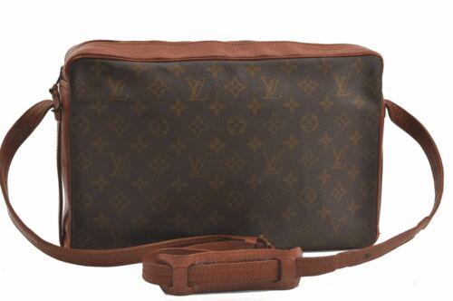 Authentic LOUIS VUITTON Shoulder Bag: Brand: LOUIS VUITTON Model: Shoulder Bag Country of Origin: France Material: Monogram Canvas Color: Brown Bag Length: 13.8inches (35cm) Bag Height: 8.7inches (22cm) Bag Depth: 2.8inches (7cm) All Bidh