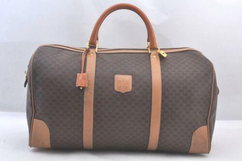 Authentic CELINE Boston Bag: Brand: CELINE Model: Boston Bag Country of Origin: Italy Material: PVC/Leather Color: Brown Bag Length: 19.7inches (50cm) Bag Height: 10.6inches (27cm) Bag Depth: 8.7inches (22cm) All Bidhaus items co