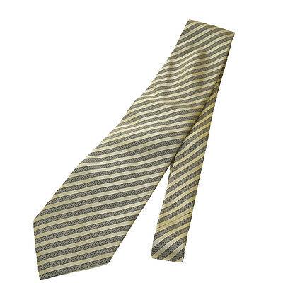Authentic GUCCI Tie: Brand: GUCCI Model: Tie Country of Origin: Italy Material: 100% Silk Color: Beige Size (Inch): W 3.9 X H 60.6 X D 0 "Size (CM): W 10 X H 154 X D 0 Cm All Bidhaus items come with a 100 % money-back aut