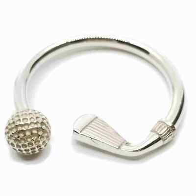 Authentic TIFFANY & CO. Key Ring: Brand: TIFFANY & CO. Model: Key Ring Country of Origin: Item Condition Minor scratches on the surface and inside Main Color: Silver Pendant Size: 3.5ï¿½~4.5 Material: Silver 925 All